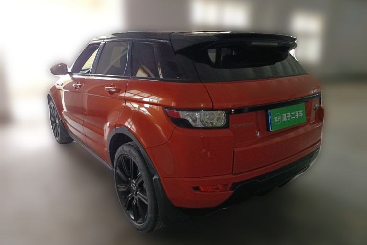 Used Land Rover Range Evoque 2015 2.0T Orange Edition Limited Model Rear Left 45 Deg