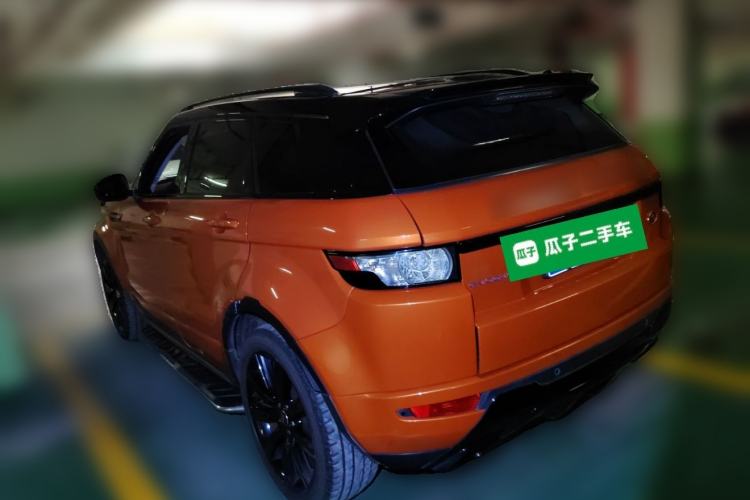 Used Land Rover Range Evoque 2015 2.0T Orange Edition Limited Model Rear Left 45 Deg