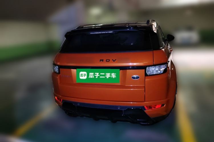 Used Land Rover Range Evoque 2015 2.0T Orange Edition Limited Model Rear