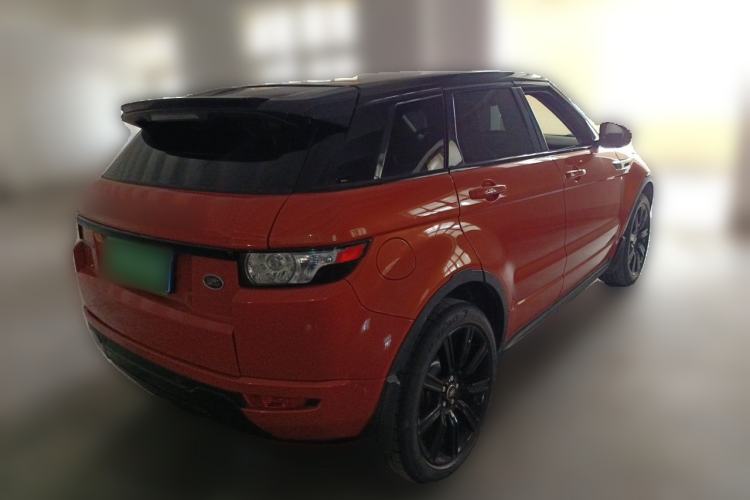 Used Land Rover Range Evoque 2015 2.0T Orange Edition Limited Model Rear Right 45 Deg