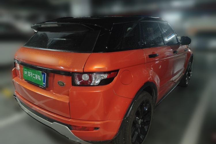 Used Land Rover Range Evoque 2015 2.0T Five-Door Enjoyment Edition Rear Right 45 Deg