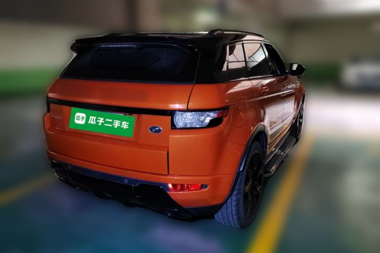 Used Land Rover Range Evoque 2015 2.0T Orange Edition Limited Model Rear Right 45 Deg