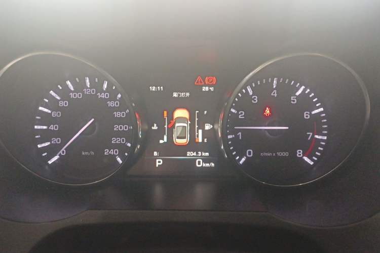 Used Land Rover Range Evoque 2015 2.0T Five-Door Zhiyao Edition Instrument Cluster