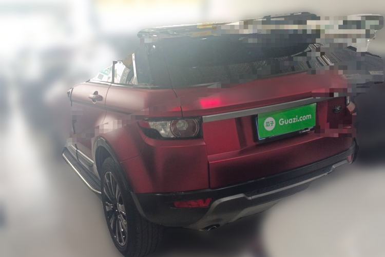 Used Land Rover Range Evoque 2015 2.0T Five-Door Zhiyao Edition Rear Left 45 Deg