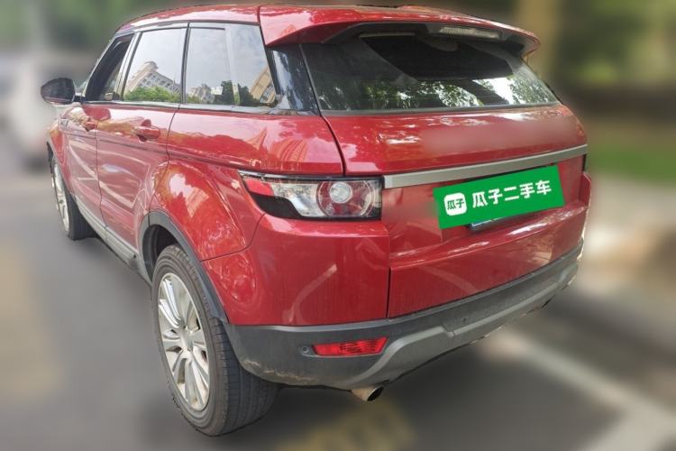 Used Land Rover Range Evoque 2015 2.0T Five-Door Zhiyao Edition Rear Left 45 Deg