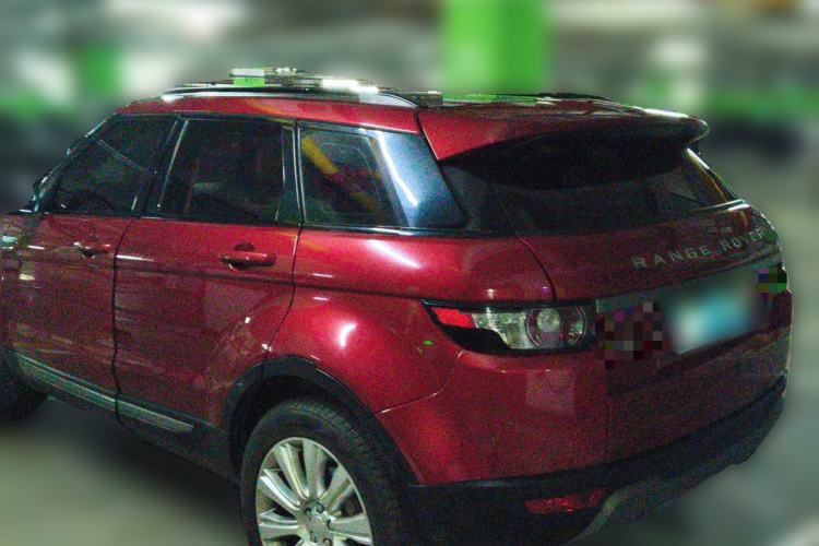 Used Land Rover Range Evoque 2015 2.0T Five-Door Zhiyao Edition Rear Left 45 Deg