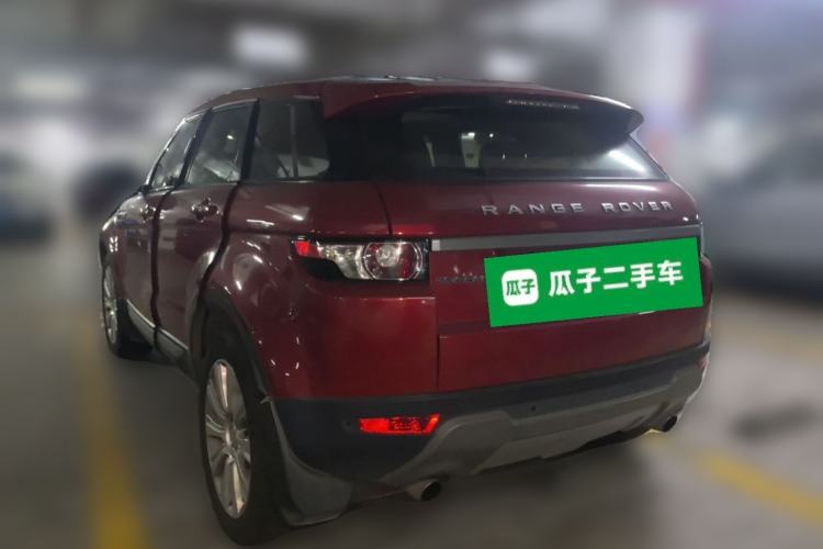 Used Land Rover Range Evoque 2015 2.0T Five-Door Zhiyao Edition Rear Left 45 Deg