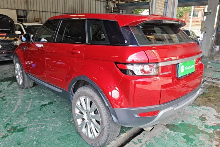 Used Land Rover Range Evoque 2015 2.0T Five-Door Zhiyao Edition Rear Left 45 Deg