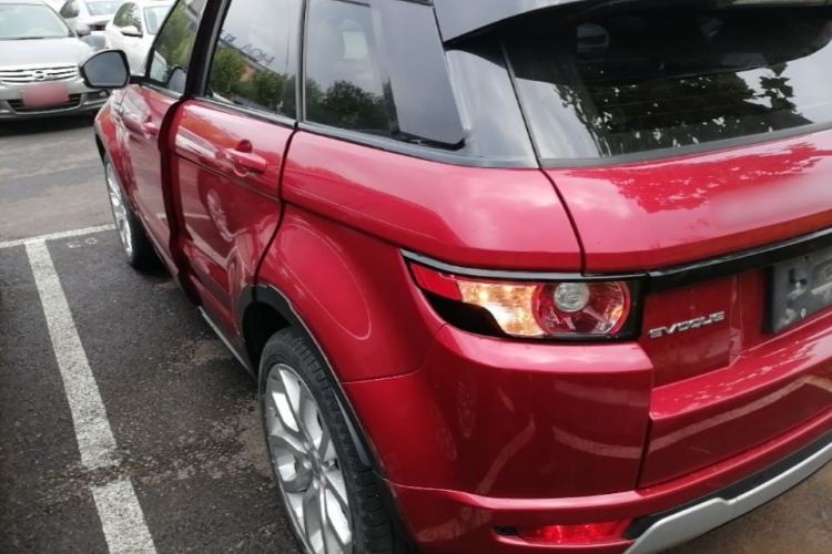 Used Land Rover Range Evoque 2015 2.0T Five-Door Enjoyment Edition Rear Left 45 Deg