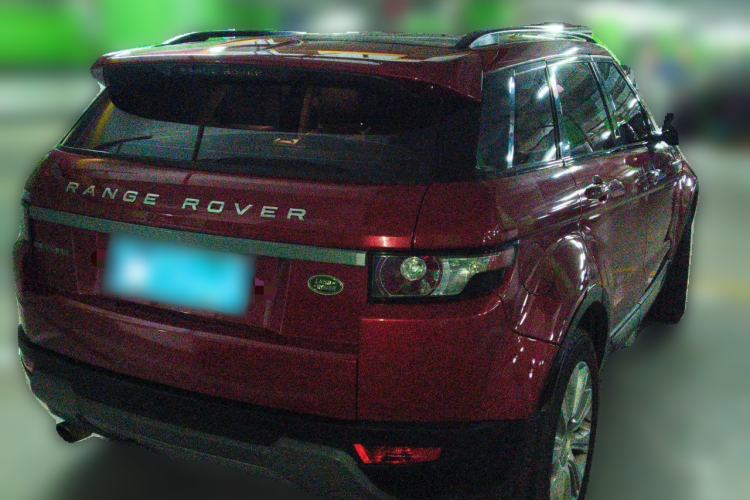 Used Land Rover Range Evoque 2015 2.0T Five-Door Zhiyao Edition Rear Right 45 Deg