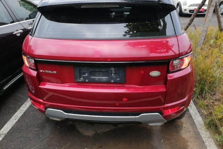 Used Land Rover Range Evoque 2015 2.0T Five-Door Enjoyment Edition Rear