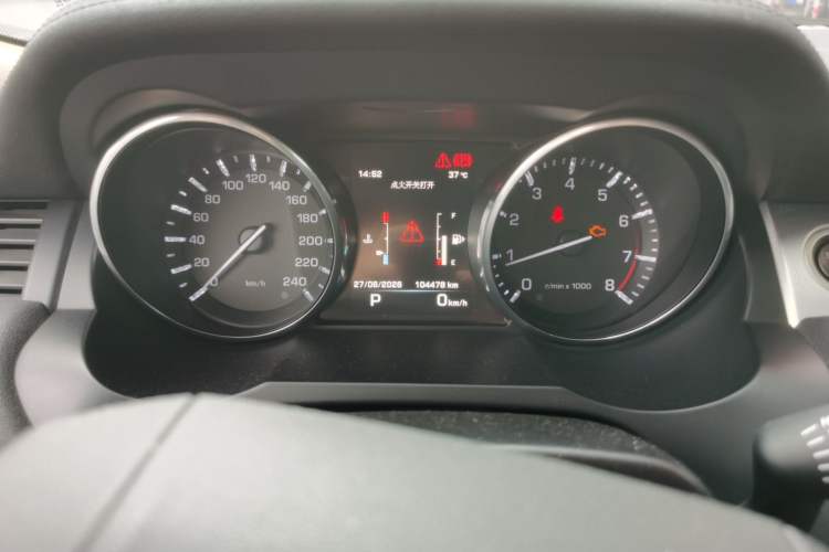 Used Land Rover Range Evoque 2015 2.0T Five-Door Sporty Edition Instrument Cluster