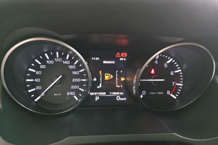 Used Land Rover Range Evoque 2015 2.0T Five-Door Sporty Edition Instrument Cluster