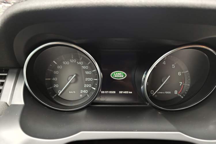 Used Land Rover Range Evoque 2015 2.0T Five-Door Sporty Edition Instrument Cluster