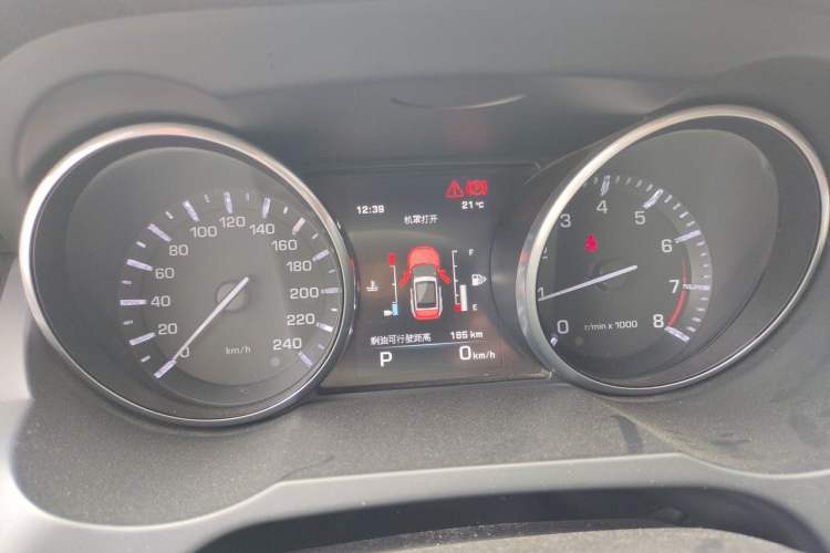 Used Land Rover Range Evoque 2015 2.0T Five-Door Sporty Edition Instrument Cluster