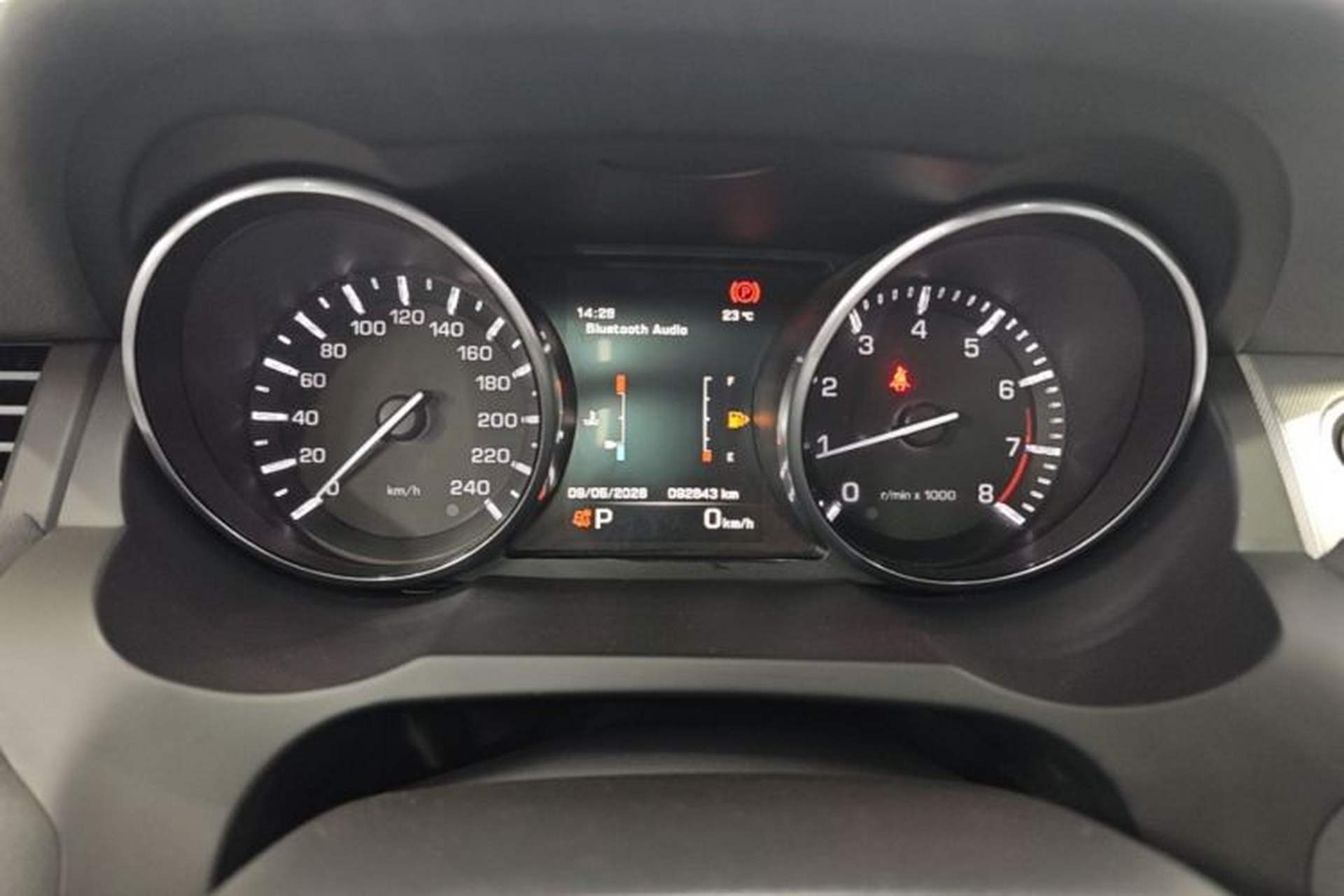 Used Land Rover Range Evoque 2015 2.0T Five-Door Sporty Edition Instrument Cluster