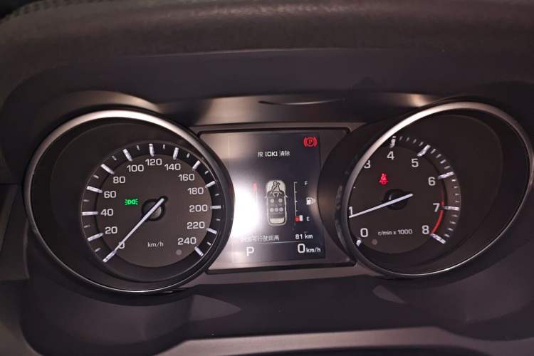 Used Land Rover Range Evoque 2015 2.0T Five-Door Sporty Edition Instrument Cluster