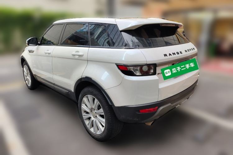 Used Land Rover Range Evoque 2015 2.0T Five-Door Zhiyao Edition Rear Left 45 Deg