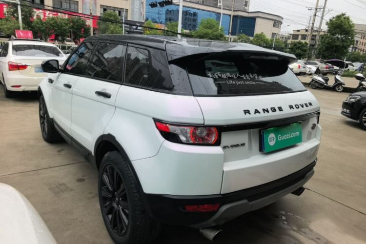 Used Land Rover Range Evoque 2015 2.0T Five-Door Zhiyao Edition Rear Left 45 Deg