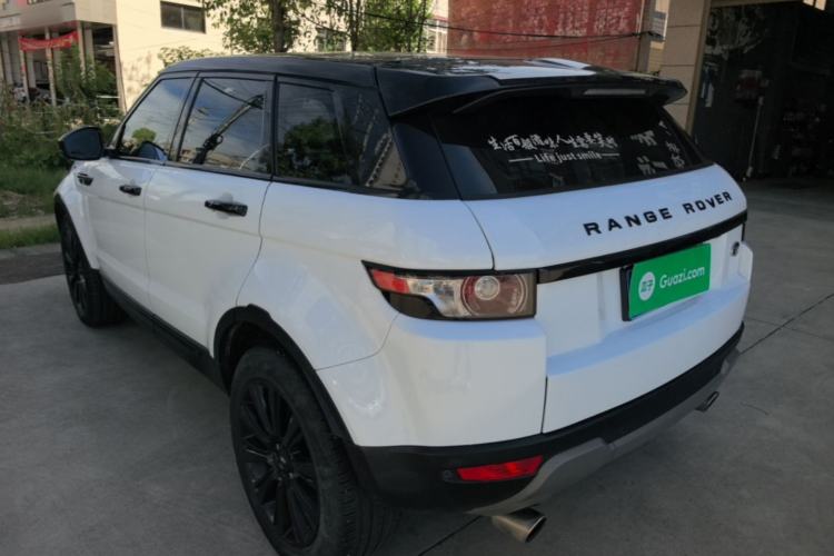 Used Land Rover Range Evoque 2015 2.0T Five-Door Zhiyao Edition Rear Left 45 Deg