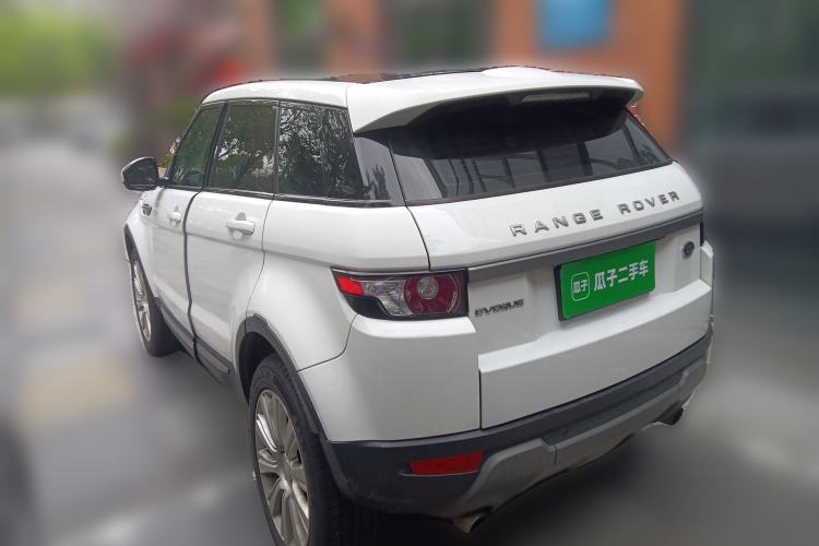 Used Land Rover Range Evoque 2015 2.0T Five-Door Zhiyao Edition Rear Left 45 Deg