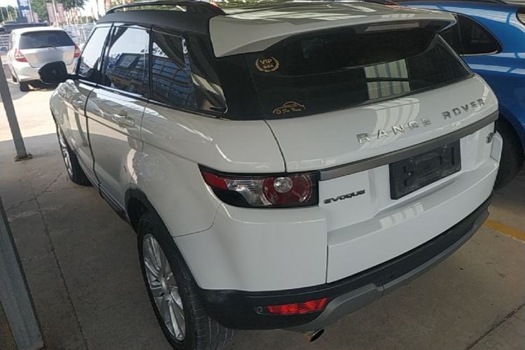 Used Land Rover Range Evoque 2015 2.0T Five-Door Zhiyao Edition Rear Left 45 Deg