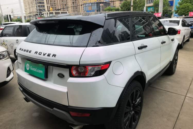 Used Land Rover Range Evoque 2015 2.0T Five-Door Zhiyao Edition Rear Right 45 Deg