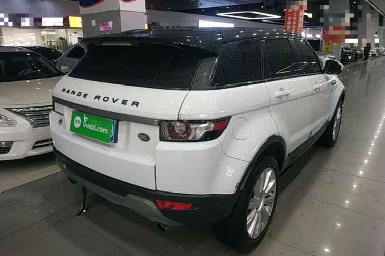 Used Land Rover Range Evoque 2015 2.0T Five-Door Zhiyao Edition Rear Right 45 Deg