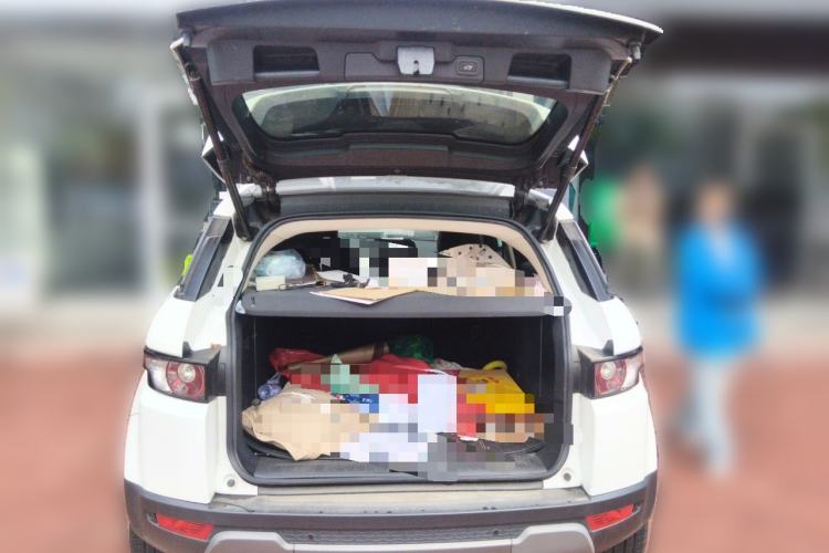 Used Land Rover Range Evoque 2015 2.0T Five-Door Zhiyao Edition Trunk