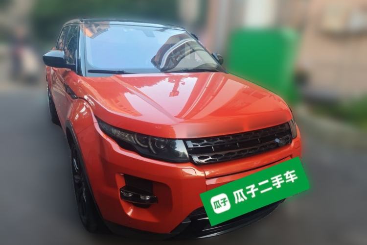 Used Land Rover Range Evoque 2015 2.0T Orange Edition Limited Model Front Right 45 Deg