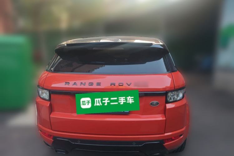 Used Land Rover Range Evoque 2015 2.0T Orange Edition Limited Model Rear