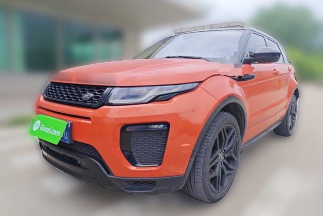 Used Land Rover Range Evoque 2016 2.0T Orange Edition Limited Model