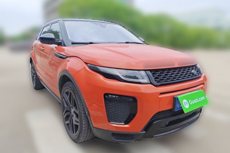 Used Land Rover Range Evoque 2016 2.0T Orange Edition Limited Model Front Right 45 Deg