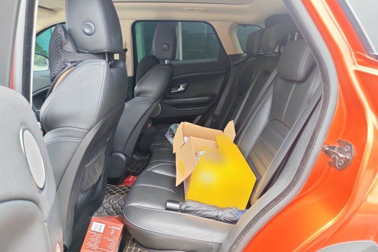 Used Land Rover Range Evoque 2016 2.0T Orange Edition Limited Model Left Rear Seat