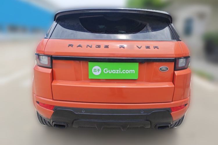 Used Land Rover Range Evoque 2016 2.0T Orange Edition Limited Model Rear