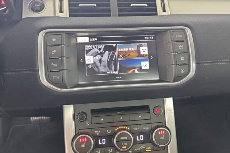 Used Land Rover Range Evoque 2016 2.0T SE PLUS Smart Enjoyment Edition Audio And AC Panel