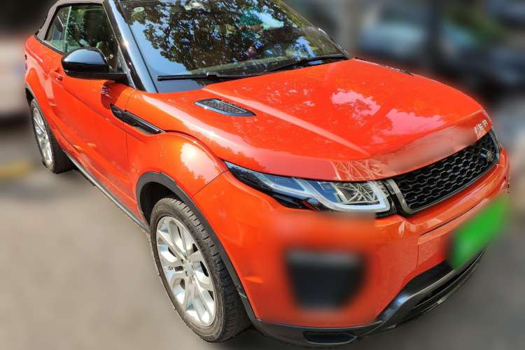 Used Land Rover Range Evoque 2016 2.0T Convertible Front Right 45 Deg