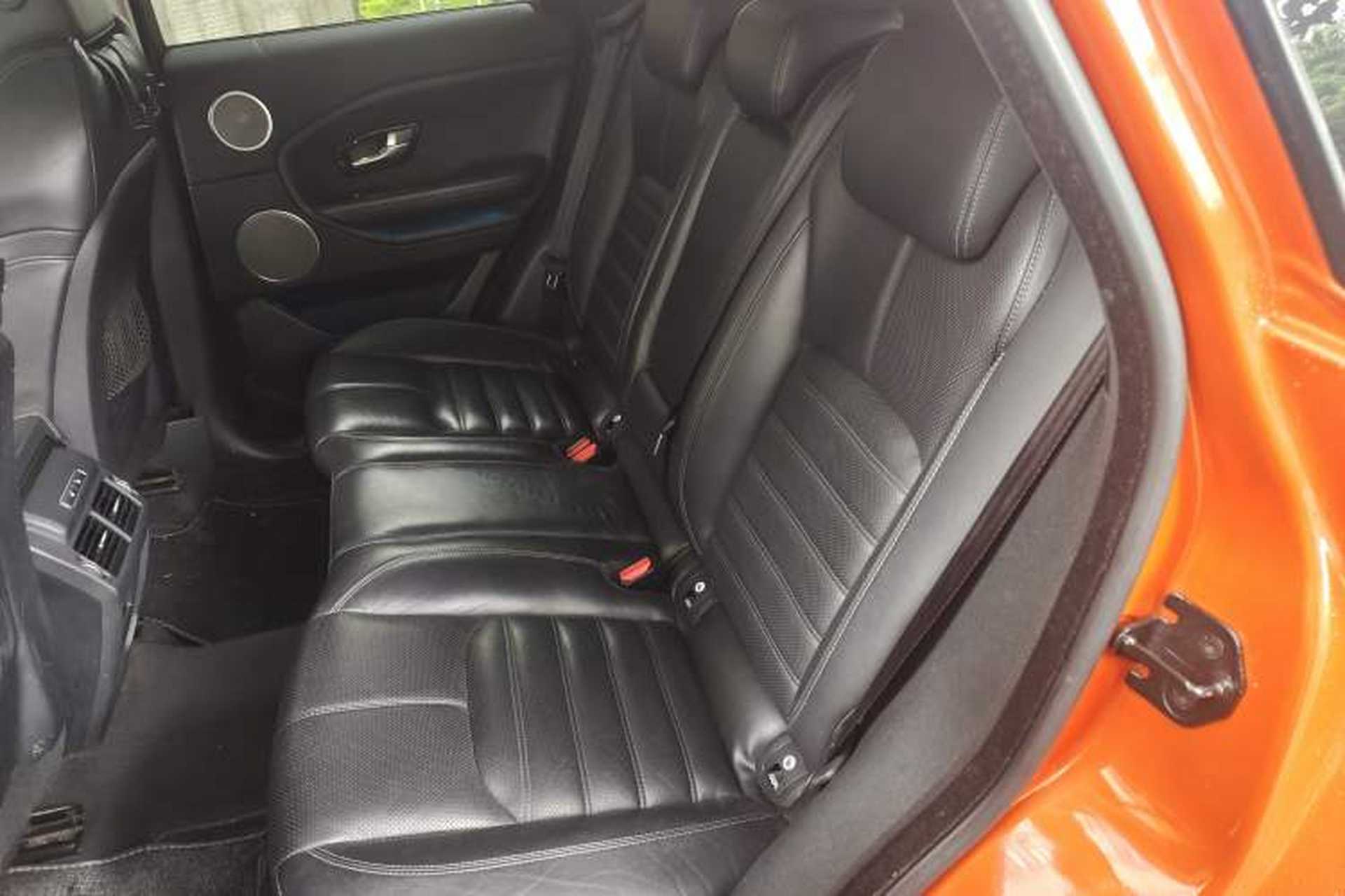 Used Land Rover Range Evoque 2016 2.0T Orange Edition Limited Model Left Rear Seat