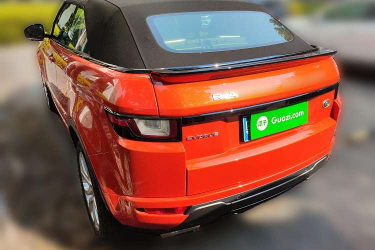 Used Land Rover Range Evoque 2016 2.0T Convertible Rear Left 45 Deg
