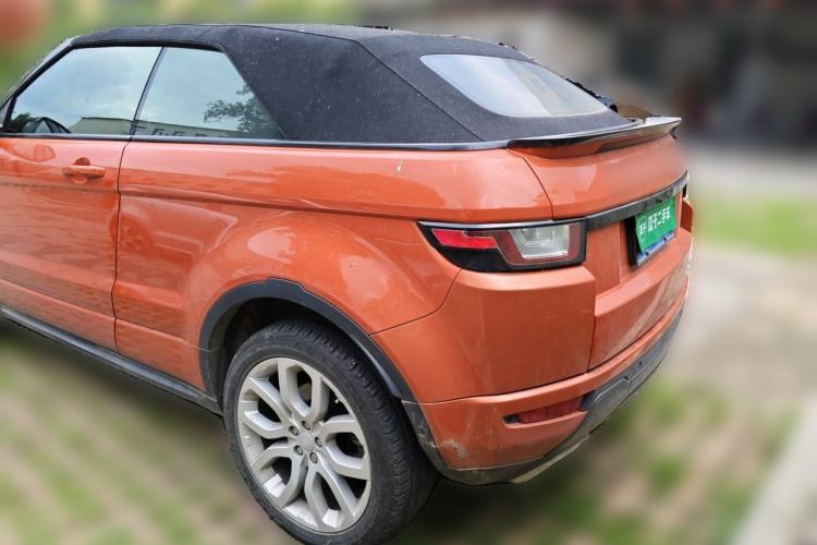 Used Land Rover Range Evoque 2016 2.0T Convertible Rear Left 45 Deg