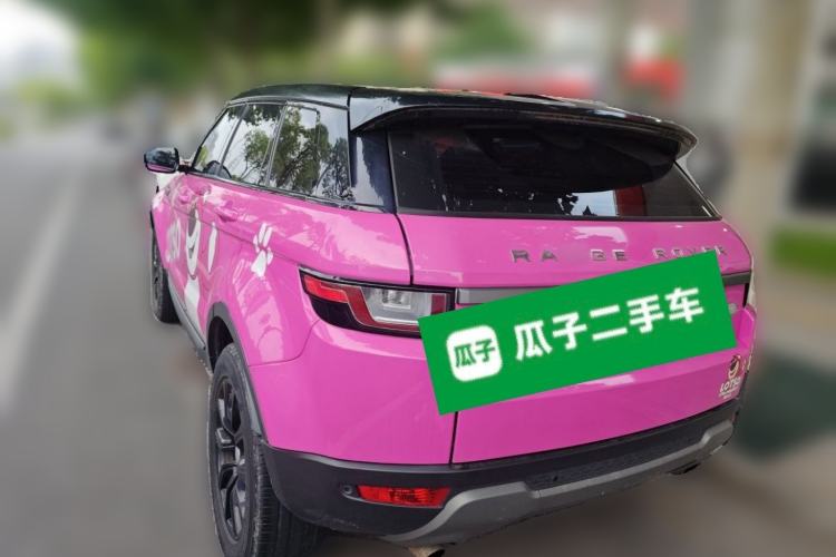 Used Land Rover Range Evoque 2016 2.0T PURE Style Edition Rear Left 45 Deg