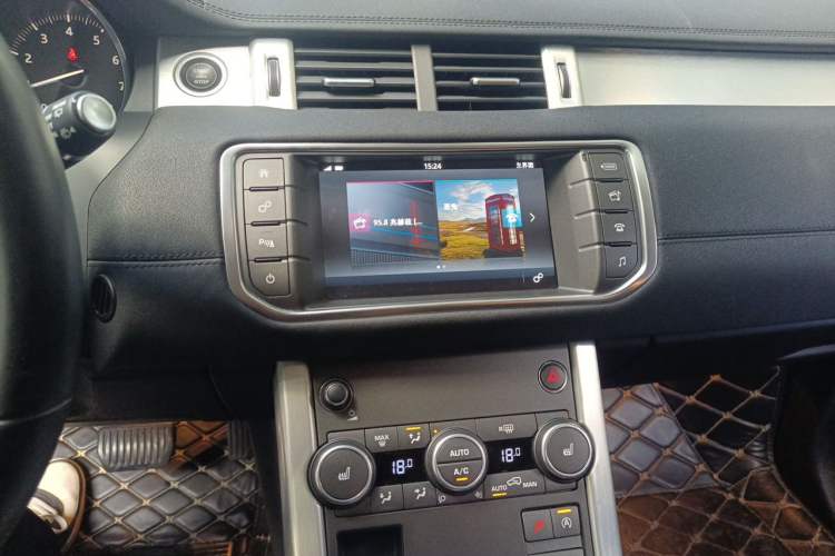 Used Land Rover Range Evoque 2016 2.0T PURE Style Edition Audio And AC Panel