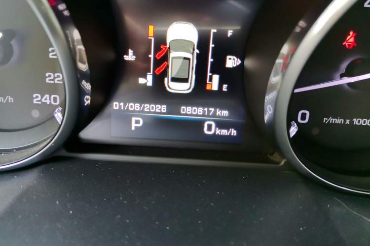 Used Land Rover Range Evoque 2016 2.0T SE PLUS Smart Enjoyment Edition Odometer Close Up
