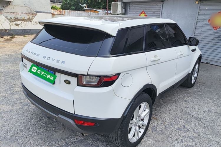 Used Land Rover Range Evoque 2016 2.0T SE PLUS Smart Enjoyment Edition Rear Right 45 Deg