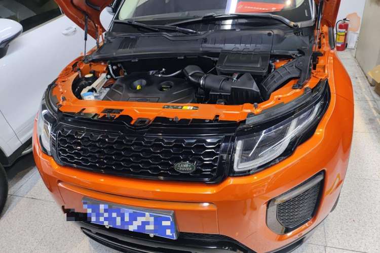 Used Land Rover Range Evoque 2016 2.0T Orange Edition Limited Model Engine Bay