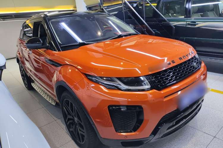 Used Land Rover Range Evoque 2016 2.0T Orange Edition Limited Model Front Right 45 Deg