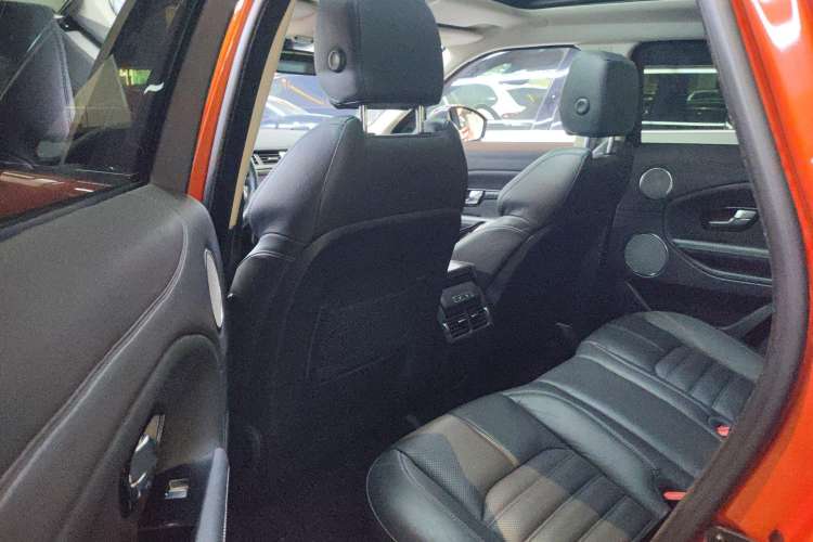 Used Land Rover Range Evoque 2016 2.0T Orange Edition Limited Model Left Rear Seat