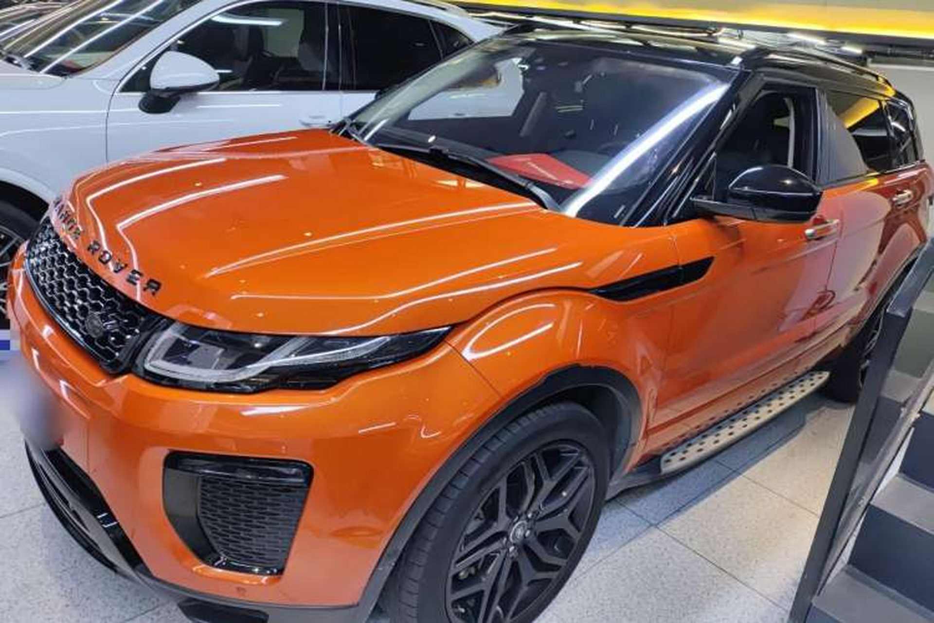 Used Land Rover Range Evoque 2016 2.0T Orange Edition Limited Model Left Side