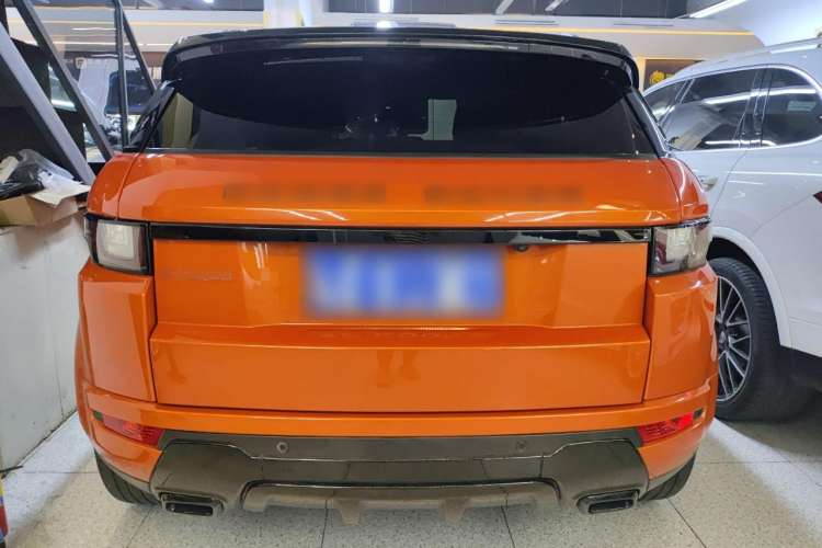 Used Land Rover Range Evoque 2016 2.0T Orange Edition Limited Model Rear