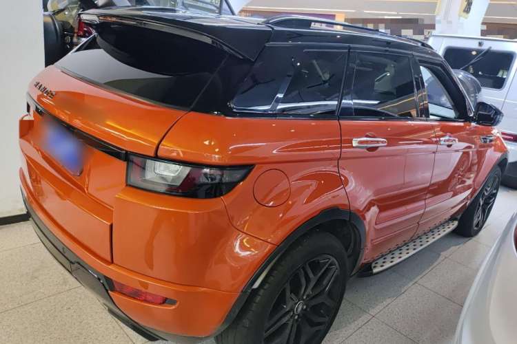 Used Land Rover Range Evoque 2016 2.0T Orange Edition Limited Model Right Side